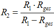 Formel Parallelschaltung