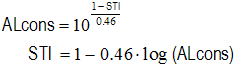 ALC - STI Formel